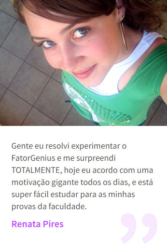Depoimento Fator Genius